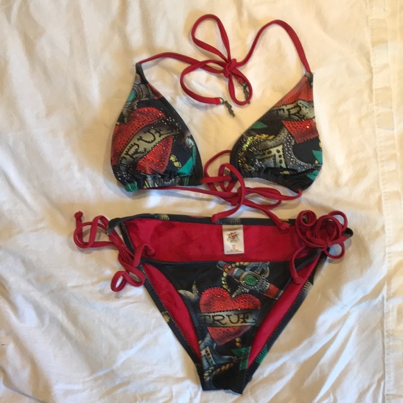 Ed Hardy Other - Ed Hardy Y2k Bikini
